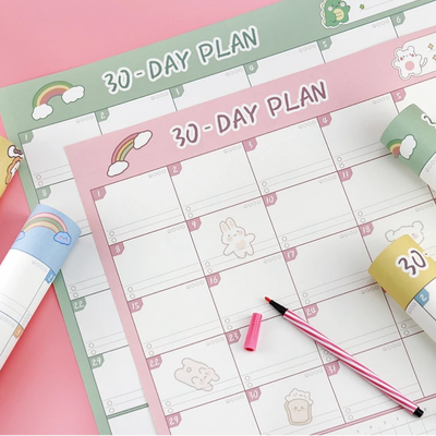 Lịch Học Tập Lịch Kế Hoạch Lịch Planner